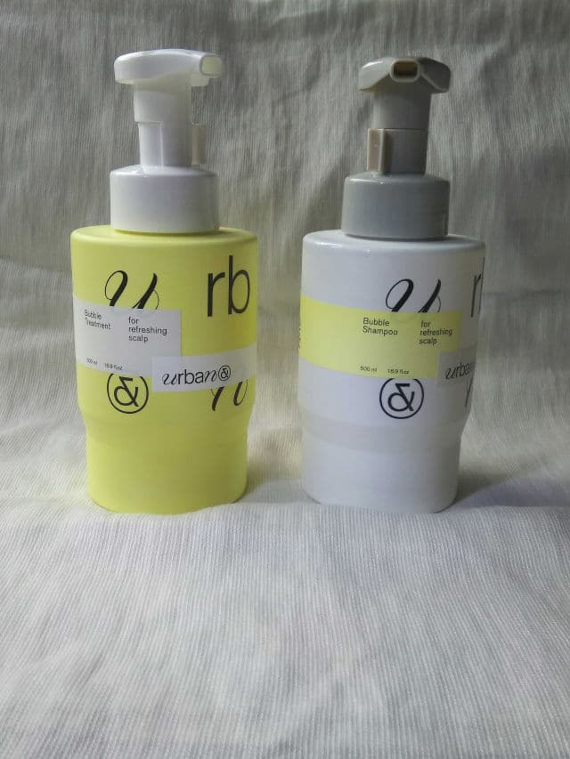 Urbanand Bubble Shampoo for Refreshing Scalp review photo by Adninshafira