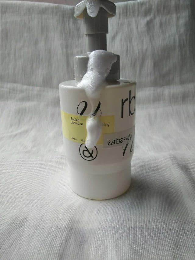 Urbanand Bubble Shampoo for Refreshing Scalp review photo by Adninshafira