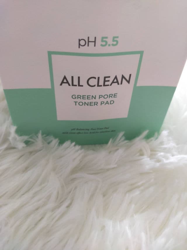 Heimish All Clean pH 5.5 Green Pore Toner Pad review photo by hankisabelle1