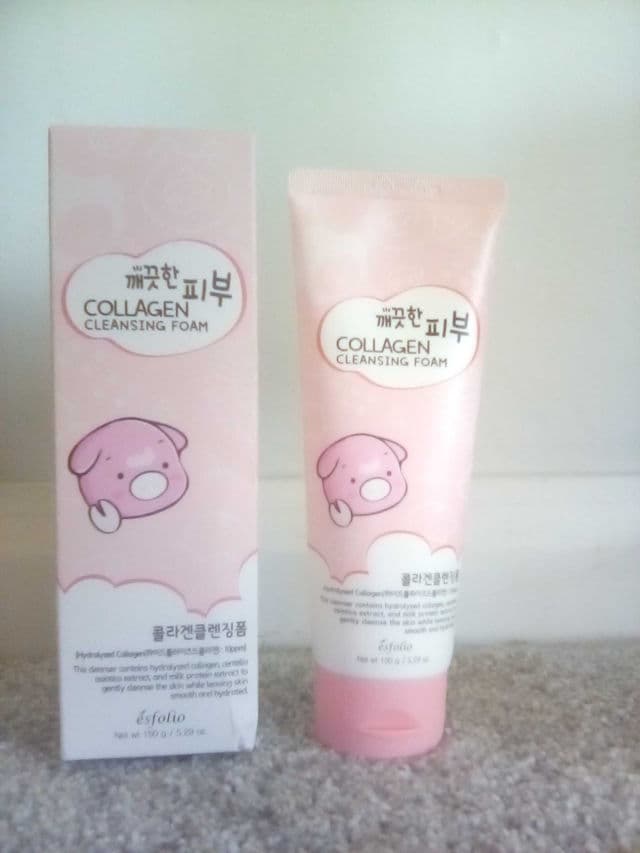 ESFOLIO Pure Skin Collagen Cleansing Foam review photo by hankisabelle1