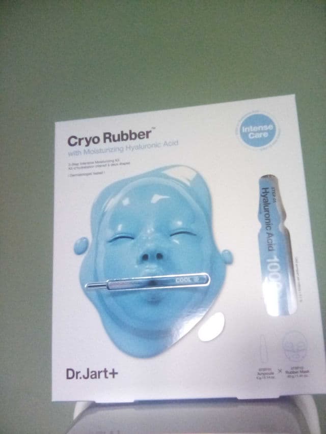 Dr. Jart+ Cryo Rubber™ with Moisturizing Hyaluronic Acid - Cryo Rubber Moisturizing Mask review photo by hankisabelle1