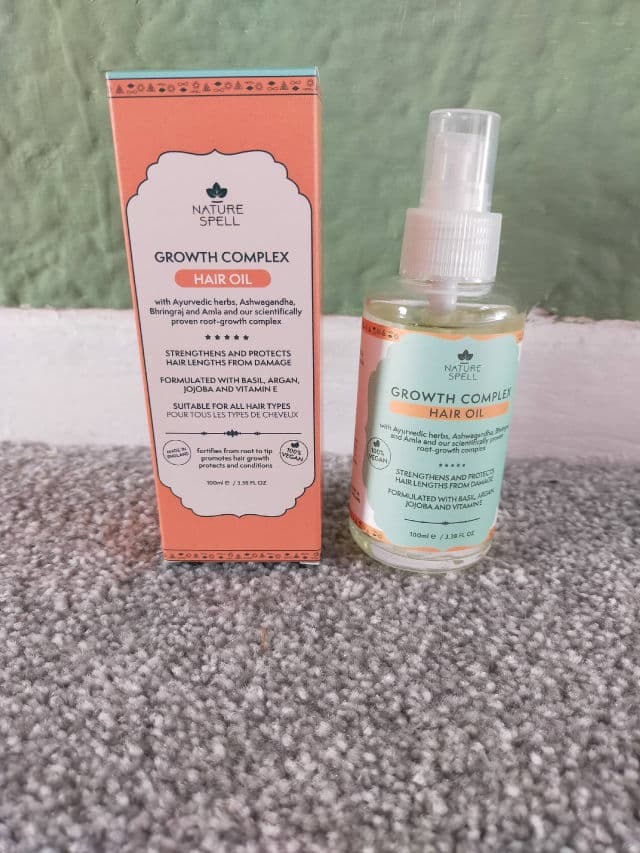 Nature Spell Growth Complex Hair Growth Oil review photo by hankisabelle1