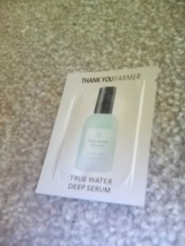 THANK YOU FARMER True Water Deep Serum EX review photo by hankisabelle1