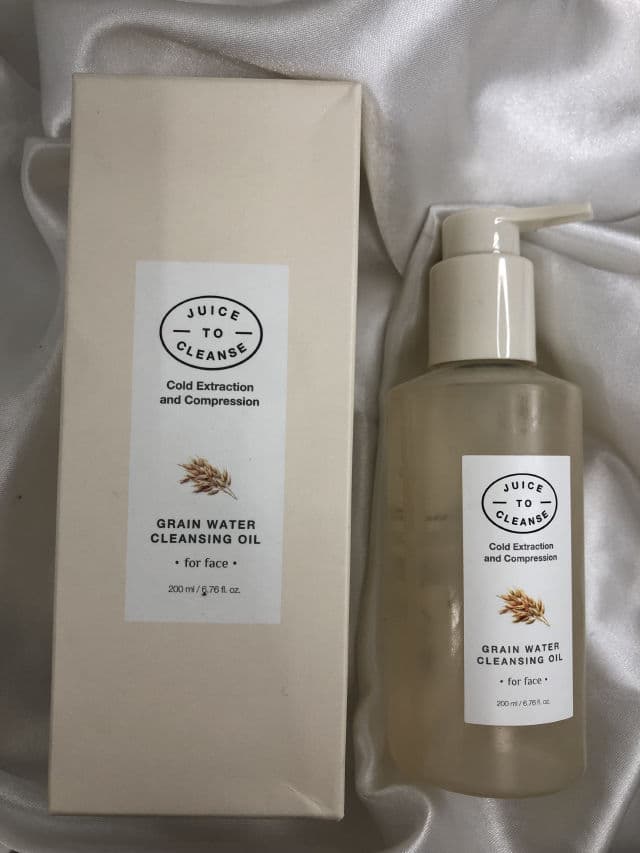Juice To Cleanse Grain Water Cleansing Oil review photo by Anaefe