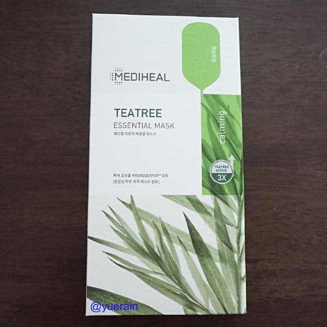 MEDIHEAL Teatree Essential Mask review photo by yuerain