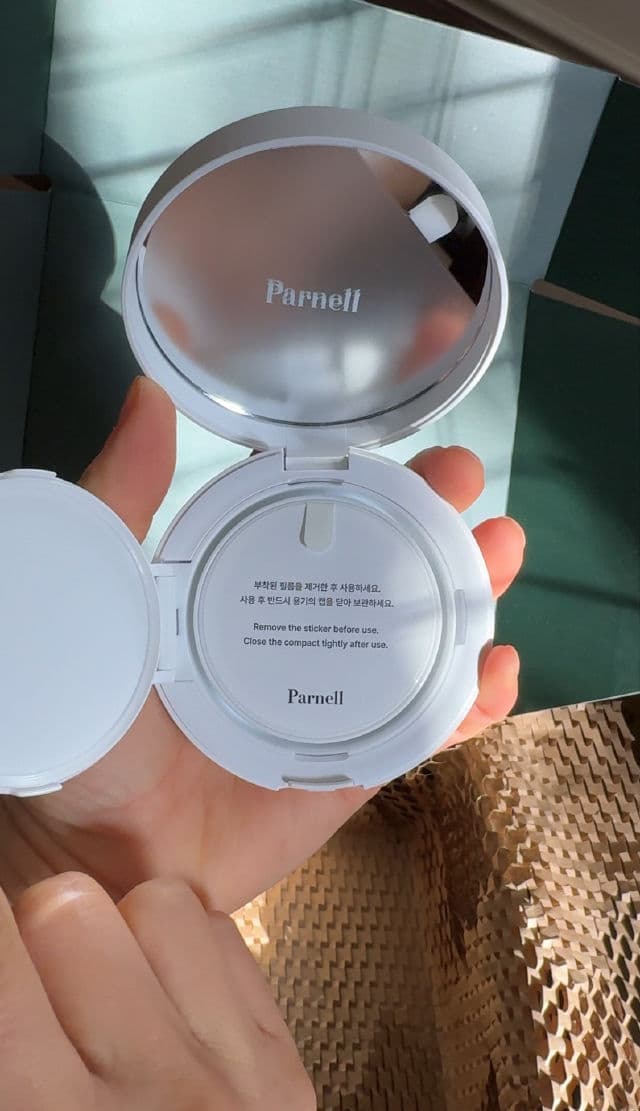 Parnell Cicamanu Serum Cushion SPF45 PA++ review photo by Chofulloflove