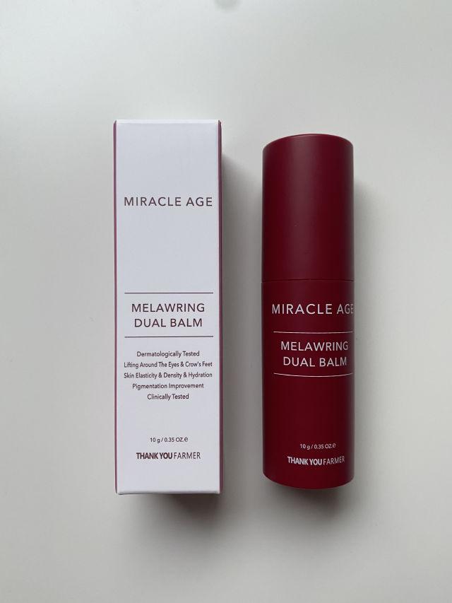 Miracle Age Melawring Dual Balm product review