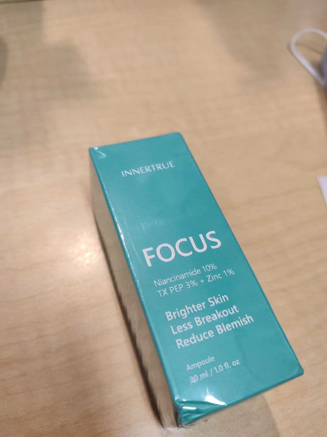 Innertrue Focus Niacinamide 10% + TX Peptide 3% + Zinc 1% Ampoule review photo by Michico