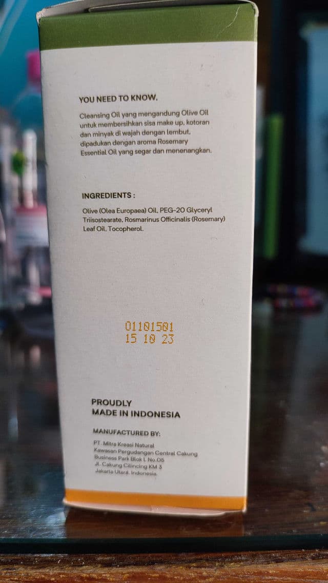 Bloomka Olive & Rosemary Deep Cleansing Oil review photo by Michico