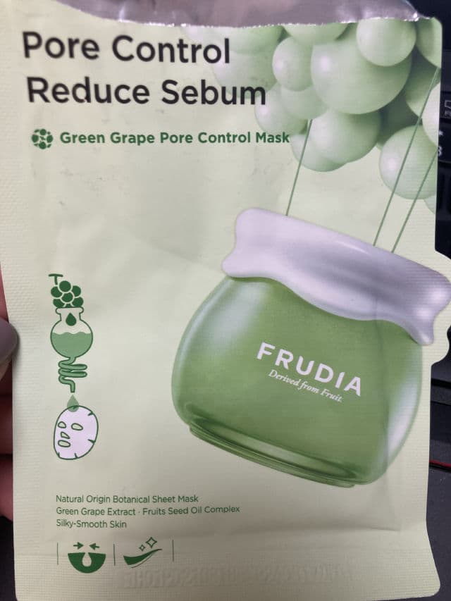 Frudia Green Grape Pore Control Mask review photo by ScullyCanadianWife