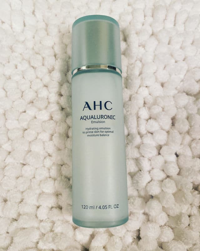 AHC Aqualuronic Emulsion review photo by cleahanchey