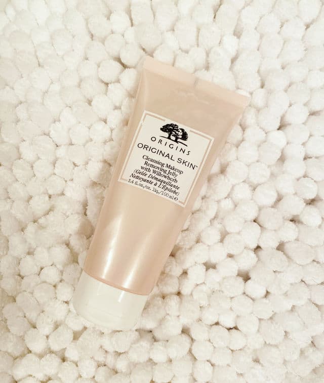 Origins ORIGINAL SKIN™ Cleansing Makeup-Removing Jelly With Willowherb review photo by cleahanchey