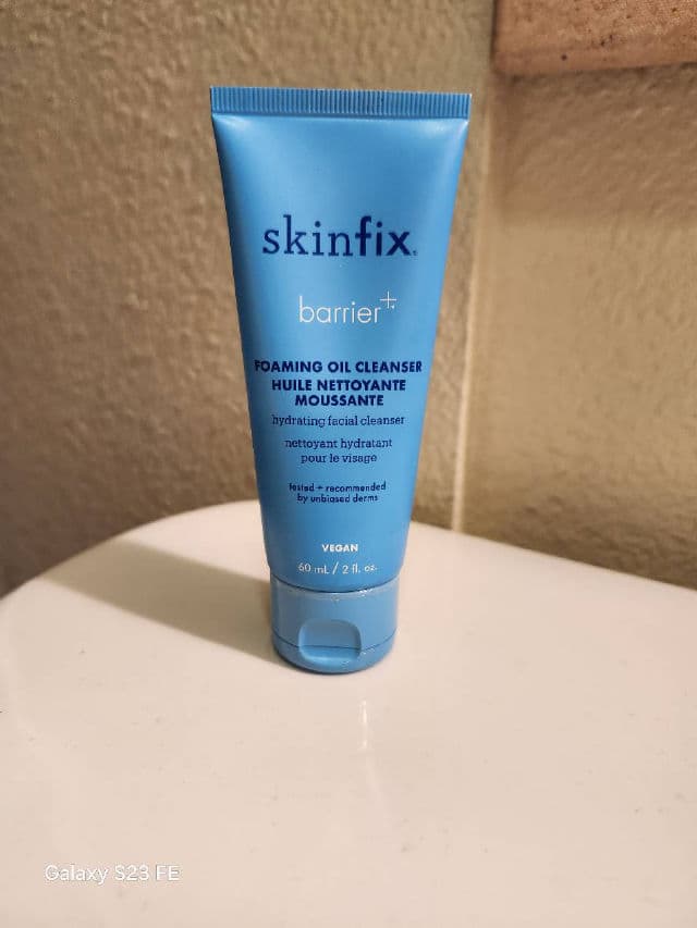 Skinfix Barrier+ Foaming Clay Cleanser review photo by Lexigray