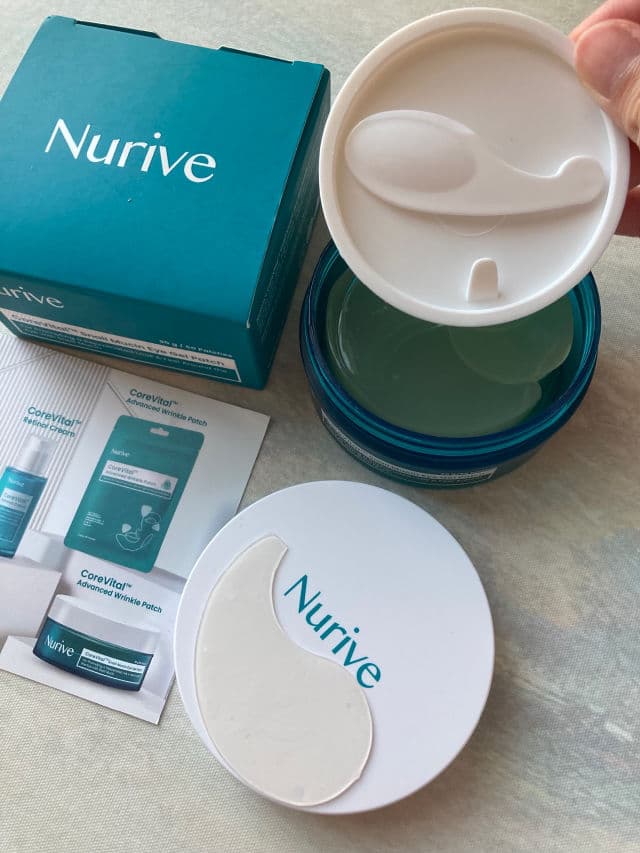 Nurive CoreVital Snail Mucin Eye Gel Patch review photo by rennielelee