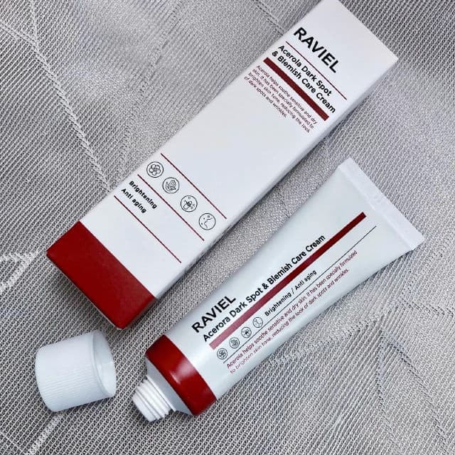 RAVIEL Acerola Dark Spot & Blemish Care Cream review photo by rennielelee