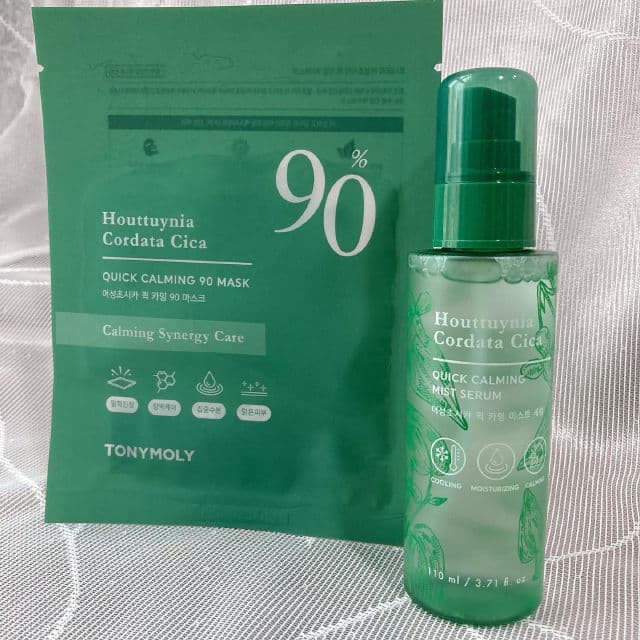 TONYMOLY Houttuynia Cordata Cica Quick Calming Mist Serum review photo by rennielelee