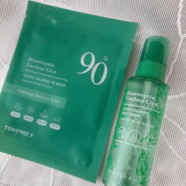 TONYMOLY Houttuynia Cordata Cica Quick Calming Mist Serum review photo by rennielelee