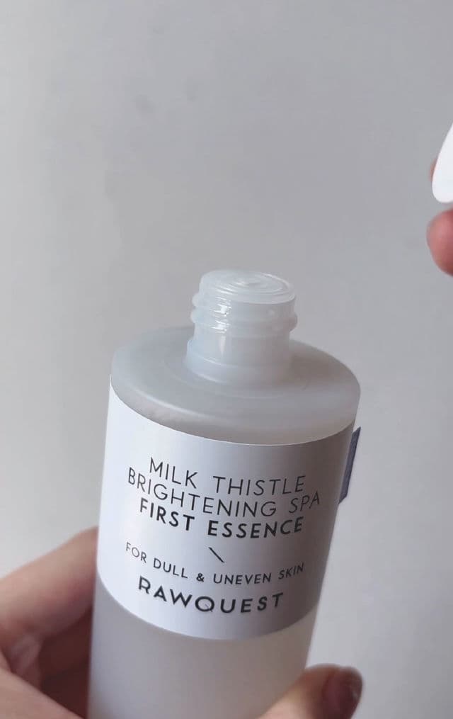 RAWQUEST Milk Thistle Brightening SPA First Essence review photo by rennielelee