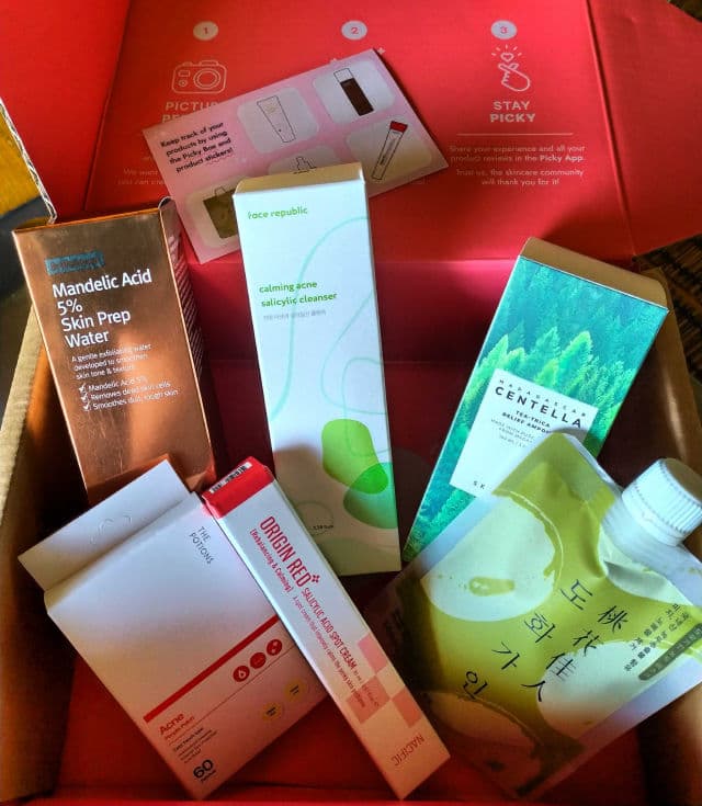 Picky Picky Box #10 | Acne Box review photo by MARTASAKU