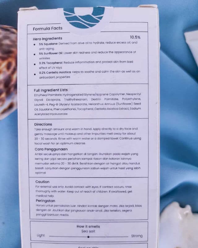 OASEA Squalane Multi-Action Cleansing Balm review photo by Alfiyah