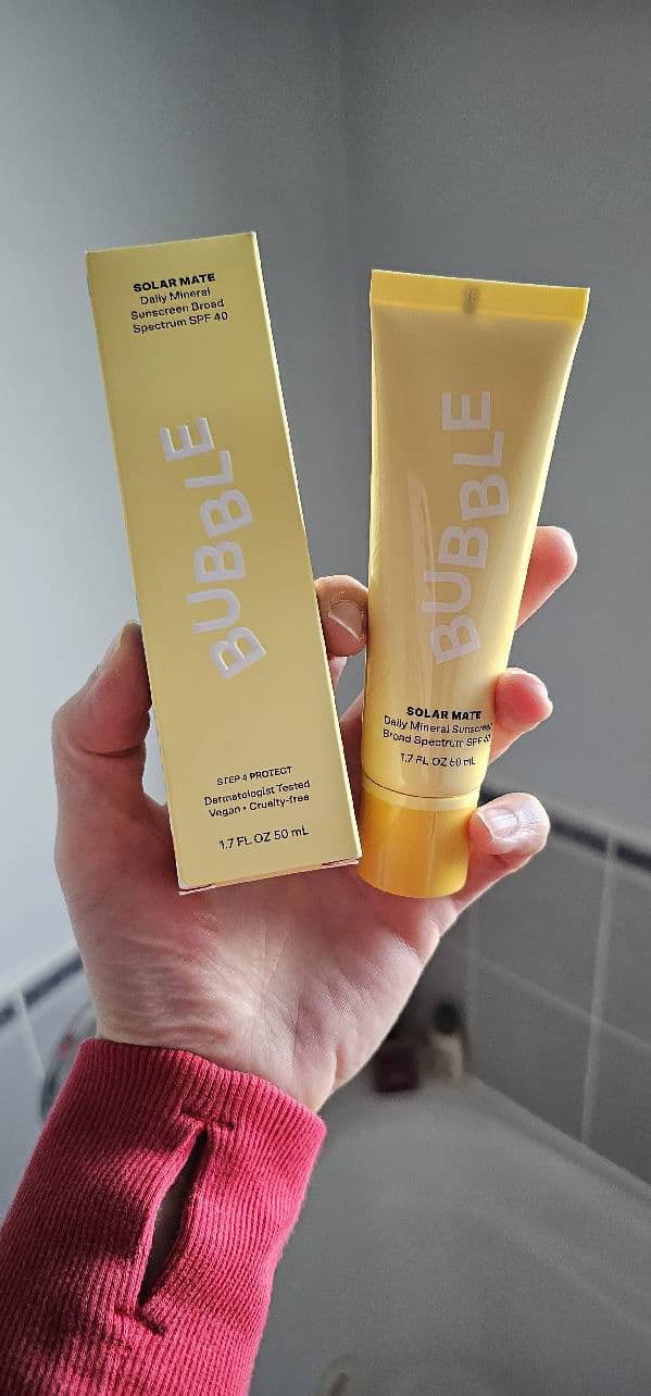 Solar Mate Invisible Daily Mineral Sunscreen Broad Spectrum SPF 40 product review