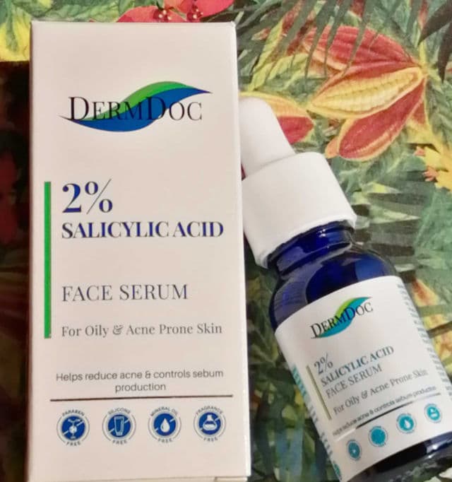 DermDoc 2% Salicylic Acid Face Serum review photo by callistataylor