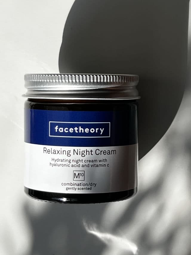 facetheory Relaxing Night Cream M10 PRO review photo by Binci