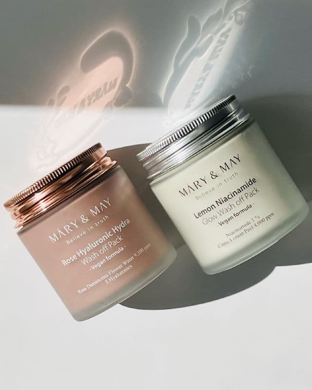 Mary&May Rose Hyaluronic Hydra Wash Off Mask Pack review photo by Binci