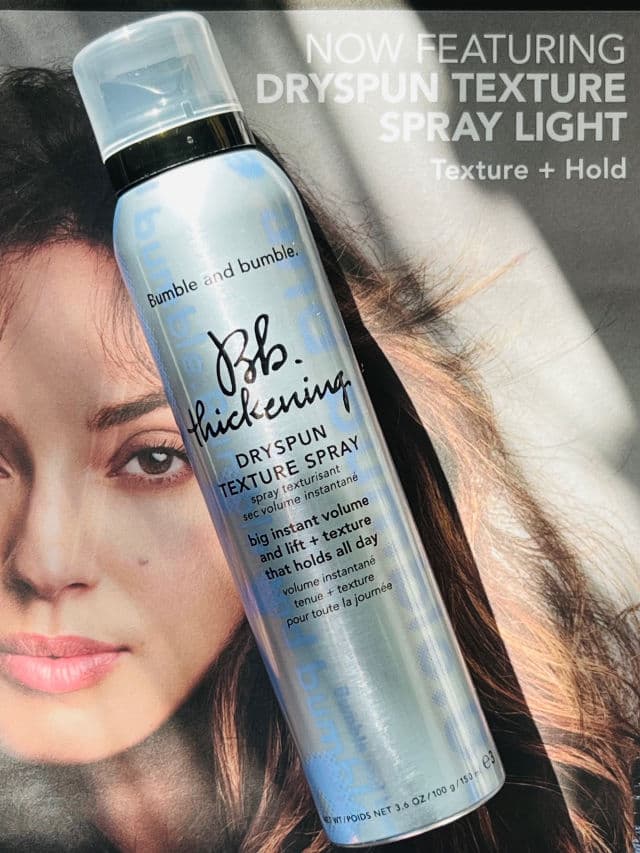 Bumble and bumble. Thickening Dryspun Texture Spray review photo by Binci