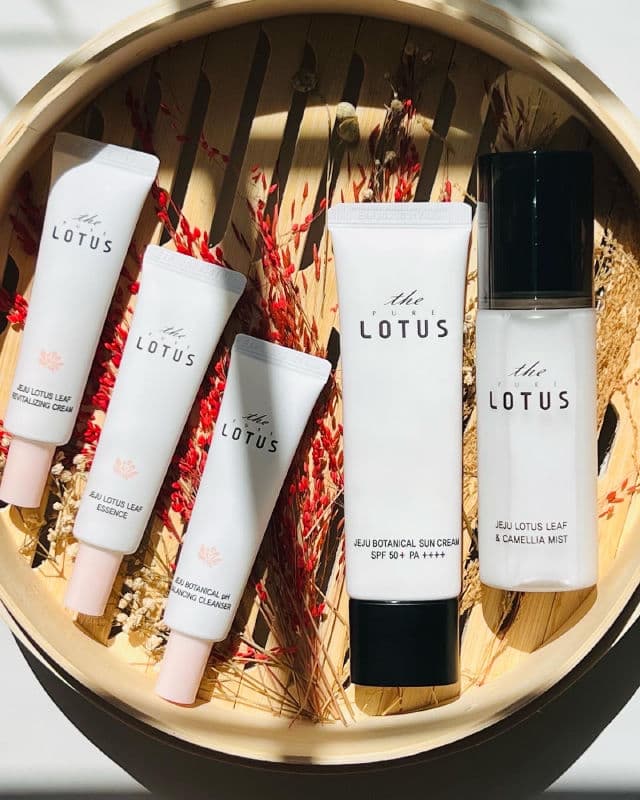 The Pure Lotus Jeju Botanical Sun Cream SPF50+ PA++++ review photo by Binci