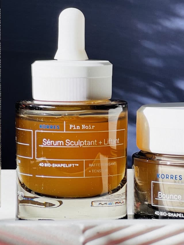 Korres Black Pine Sculpt + Lift Serum review photo by Binci