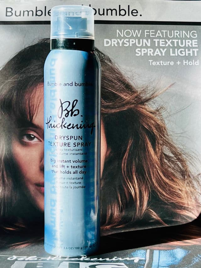 Bumble and bumble. Thickening Dryspun Texture Spray review photo by Binci