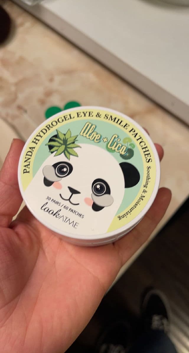 Look At Me Panda Hydro Gel Eye Patch - Snail review photo by juliemar