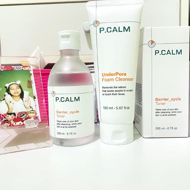 P.CALM UnderPore Foam Cleanser review photo by sriimayangsarii