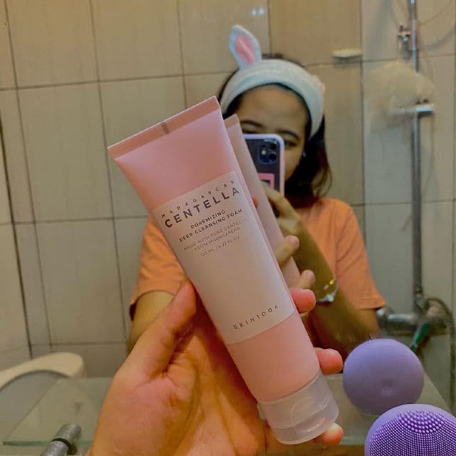 SKIN1004 Madagascar Centella Poremizing Deep Cleansing Foam review photo by sriimayangsarii
