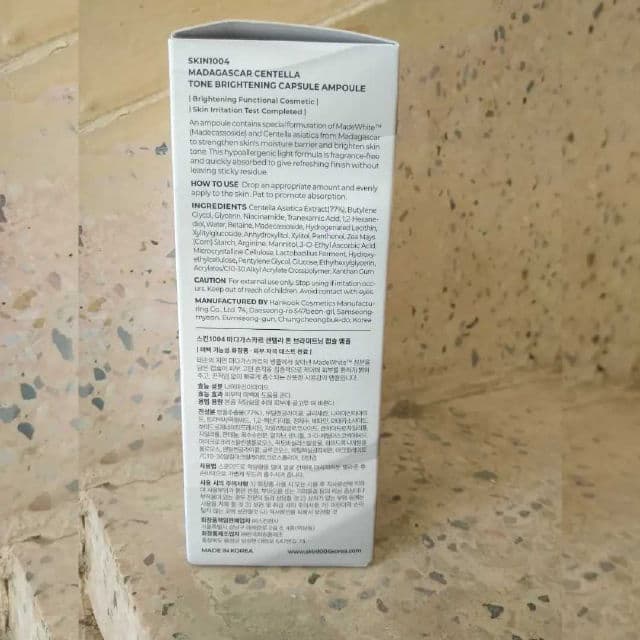 SKIN1004 Madagascar Centella Tone Brightening Capsule Ampoule review photo by Skinieee