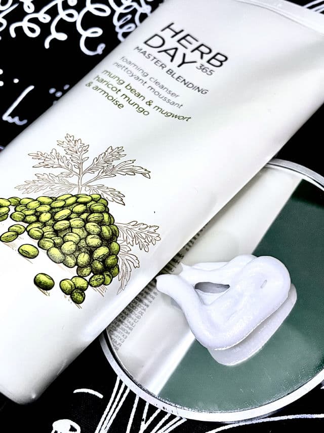 THE FACE SHOP Herb Day 365 Cleansing Foam Mung Beans review photo by shuchitrivedi