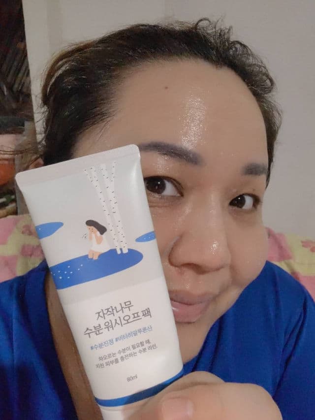 Round Lab Birch Juice Wash Off Pack review photo by myskindiaries