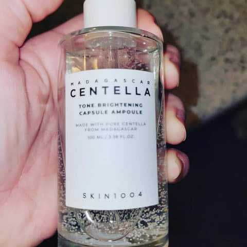 SKIN1004 Madagascar Centella Tone Brightening Capsule Ampoule review photo by kumlerc