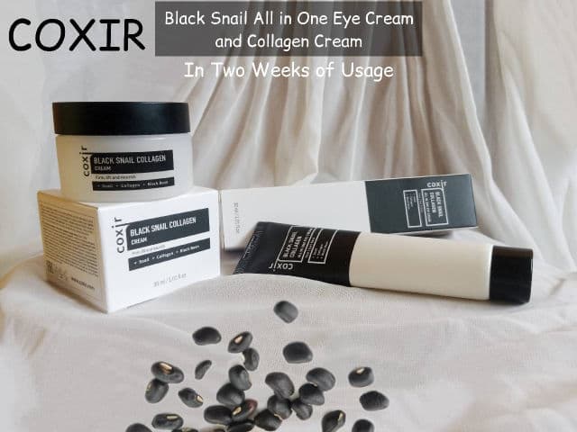 Coxir Black Snail Collagen All In One Eye Cream review photo by ceritaoryza