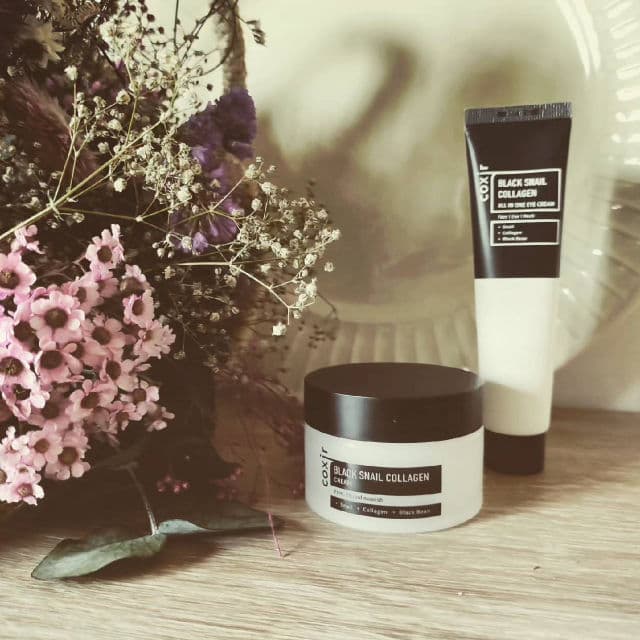 Coxir Black Snail Collagen Cream review photo by sweetrous