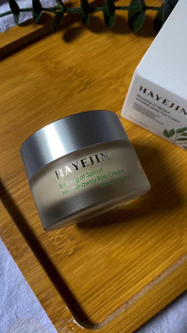 HAYEJIN Blessing of Sprout Wrinkle-away Eye Cream review photo by AnisaZulaika