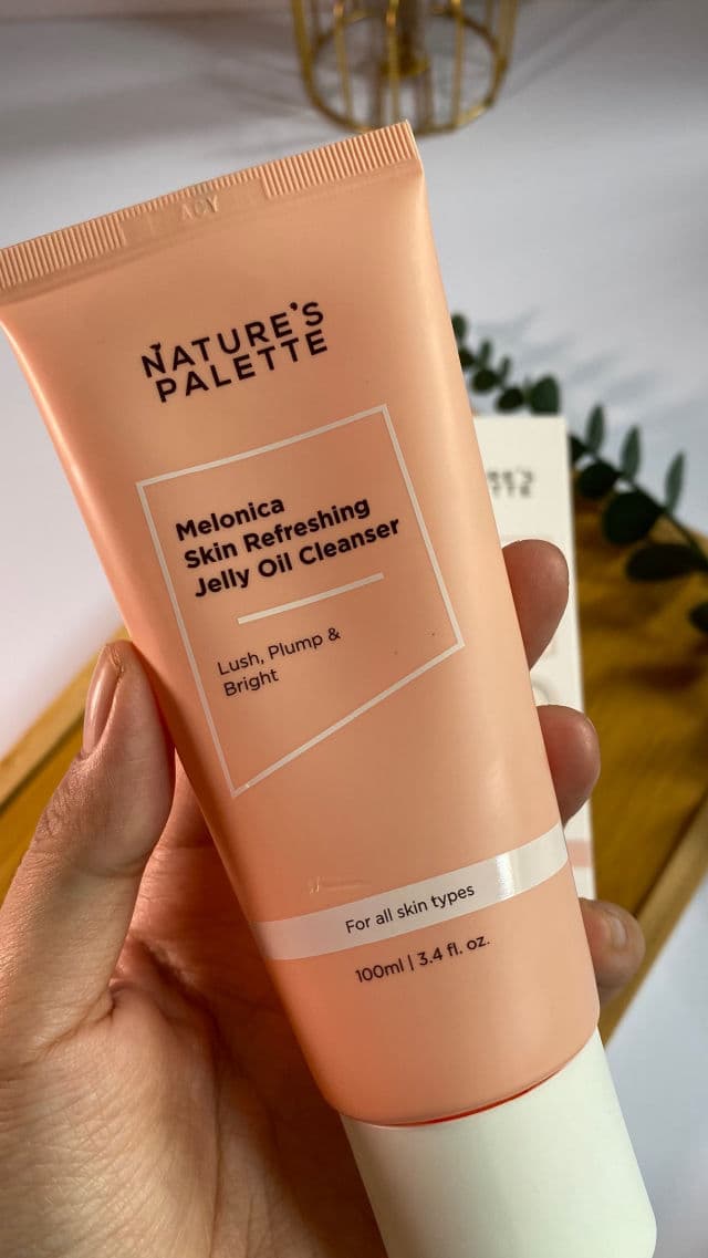 Nature's Palette Melonica Skin Reftreshing Jelly Oil Cleanser review photo by AnisaZulaika