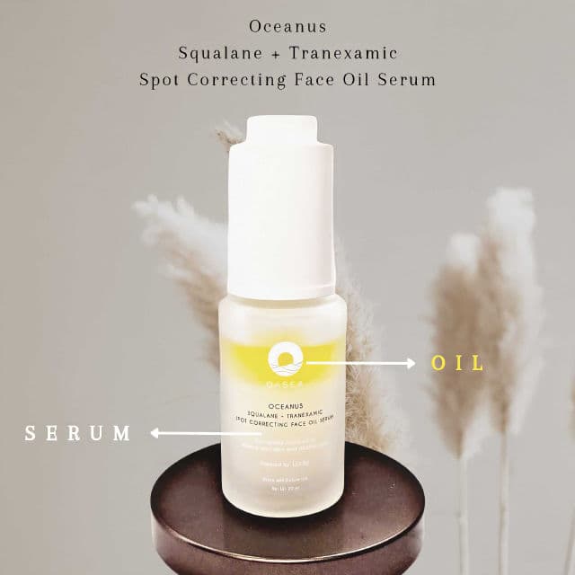 OASEA Oceanus Squalane + Tranexamic Spot Correcting Face Oil Serum review photo by miraaaaaaa