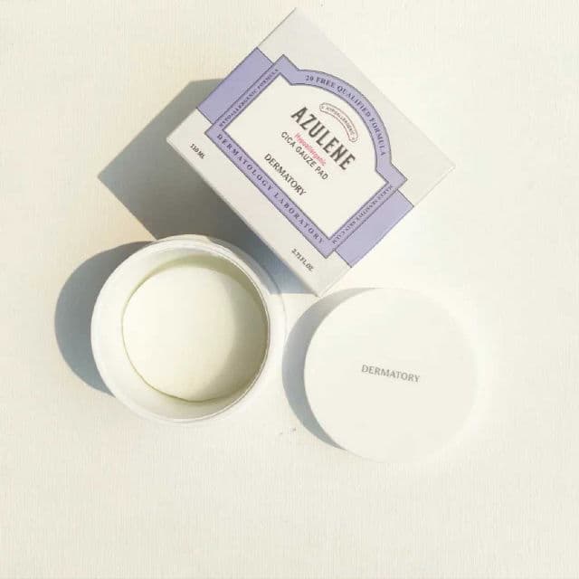 Dermatory Hypoallergenic Cica Rescue Gauze Pad review photo by Skincarediarysos