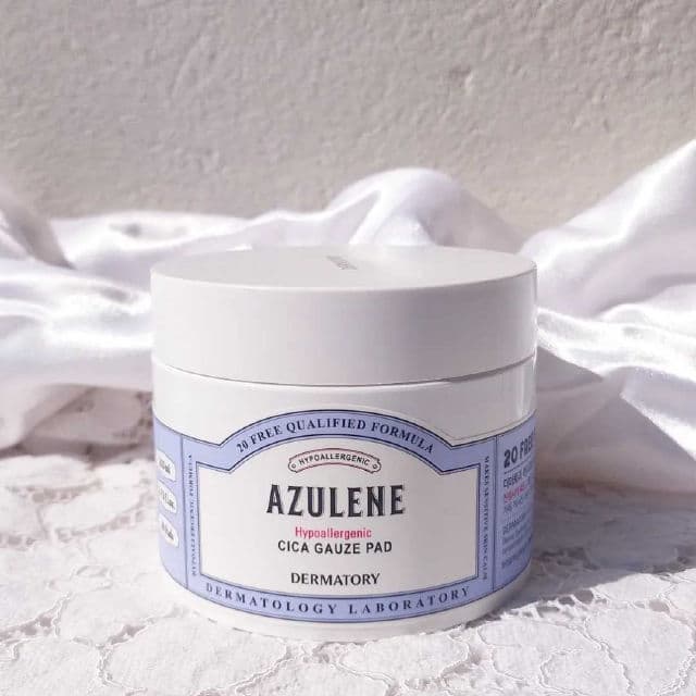 Dermatory Hypoallergenic Cica Rescue Gauze Pad review photo by Skincarediarysos