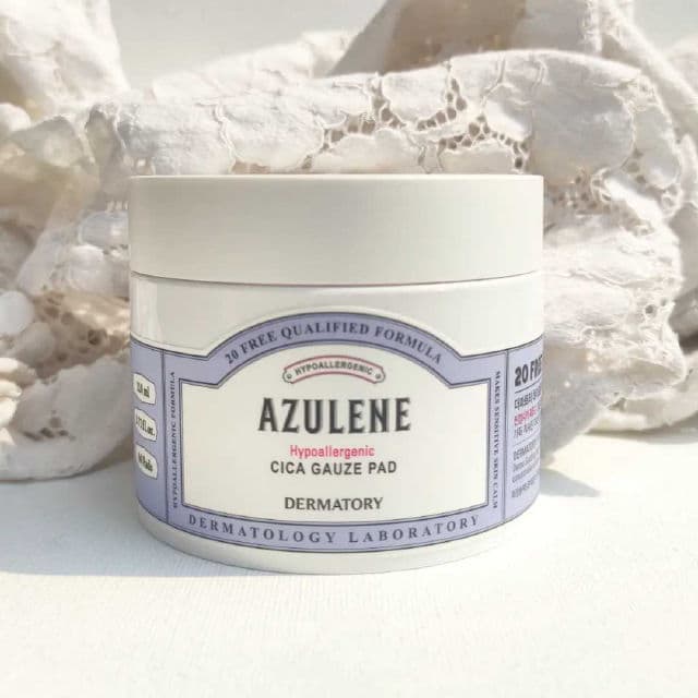 Dermatory Hypoallergenic Cica Rescue Gauze Pad review photo by Skincarediarysos