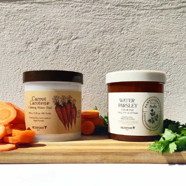 SKINFOOD Pantothenic Water Parsley Clear Pad review photo by Skincarediarysos