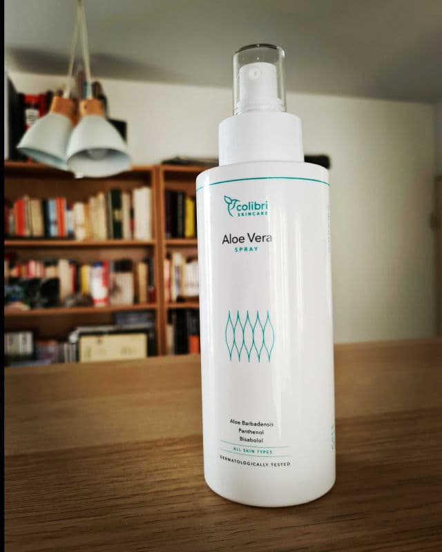 Colibri Cosmetics Aloe Vera Konzentrat review photo by Flavie