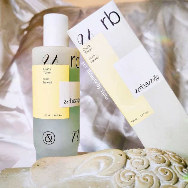 Urbanand Quick Toner from Hawaii review photo by HIBeauty